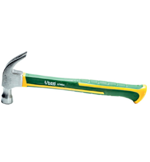 CLAW HAMMER 16 OZ FIBERGLASS WISDOM HANDLE-UKEN