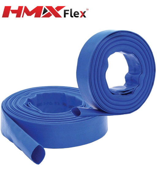  FLAT HOSE 4'' (BLUECOLOUR) X 100 MTR HMX FLEX