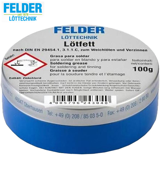 FELDER SOLDERING PASTE 100G(GERMANY)