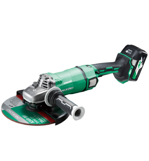 HIKOKI CORDLESS ANGLE GRINDER 9,36V 2.5AH MULTI VOLT 