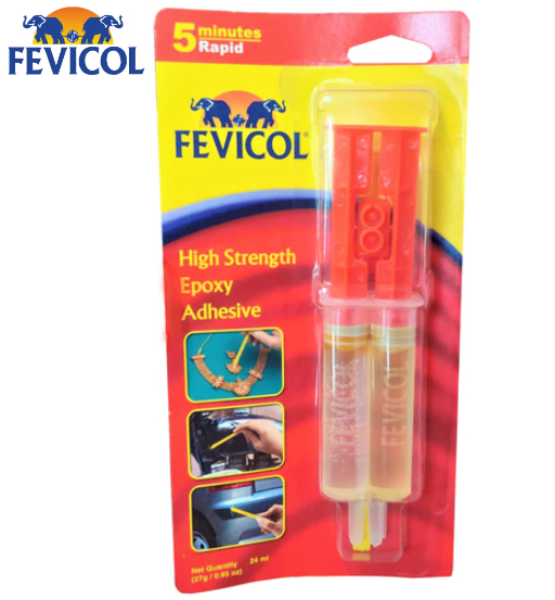 FEVICOL RAPID EPOXY 24ML SYRINGE TYPE