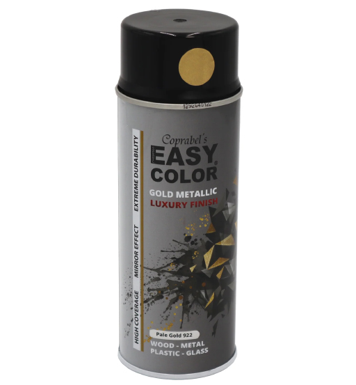 EASY COLOR PALE GOLD METALLIC SPRAY 922-400ML