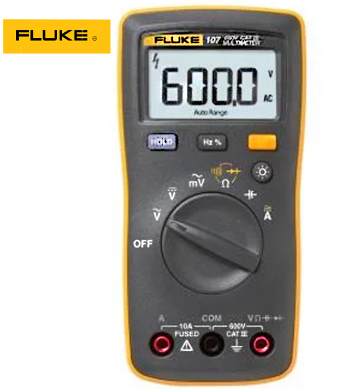 FLUKE DIGITAL MULTIMETER-107