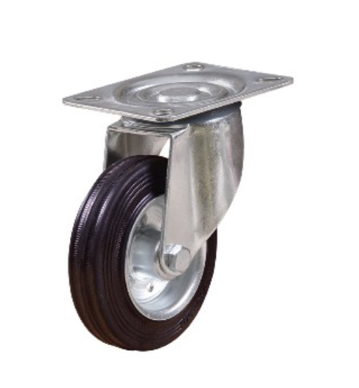 UKEN CASTER WHEEL RUBBER 2