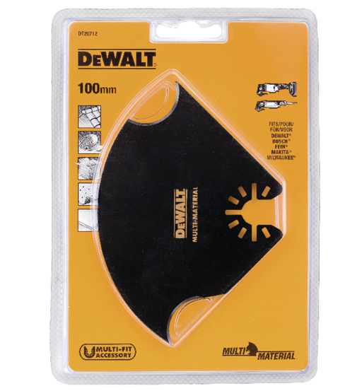 DEWALT OSCILLATING MULTI MATERIAL BLADE 102MM