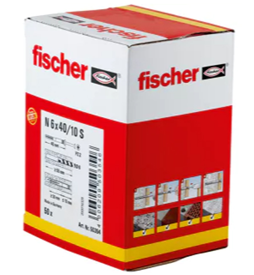 FISCHER HAMMER FRAME FIXING 6 X 40