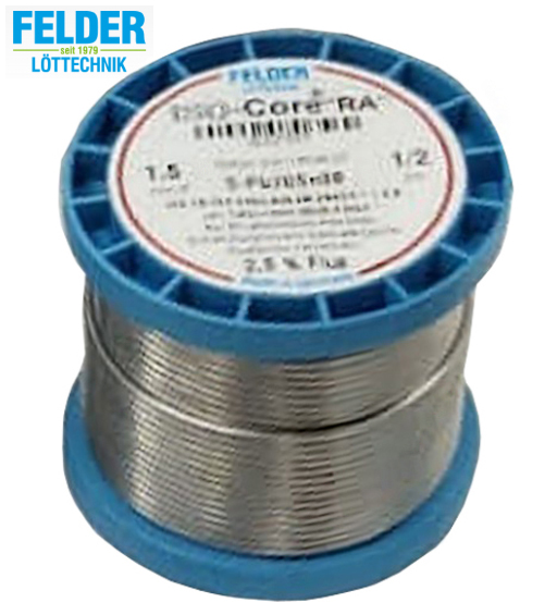 FELDER SOLDERING LEAD 1.5MM 1/2LBS FELDER(GERMANY)