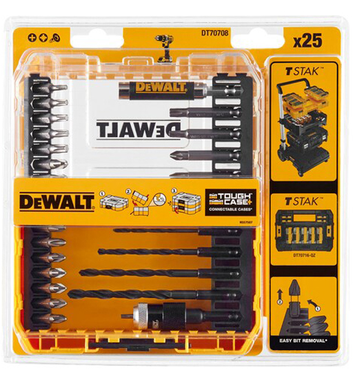 DEWALT 25 PIECE DRILL DRIVE SET