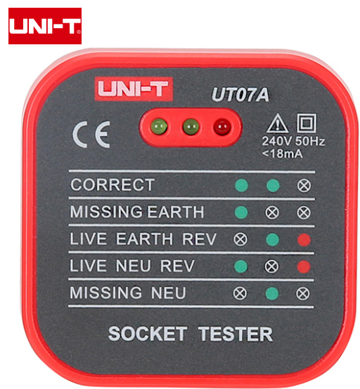 UNI-T SOCKET TESTER 