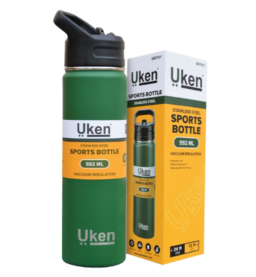 VACUUM BOTTLE S/S 592ML-UKEN