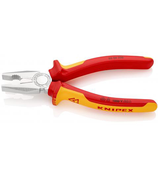 KNIPEX COMBINATION PLIER 200MM INSULATED(GERMANY)