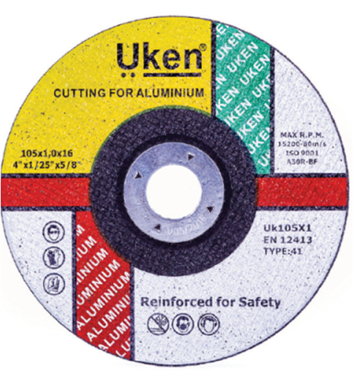 UKEN CUTTING DISC ALUMINIUM 4