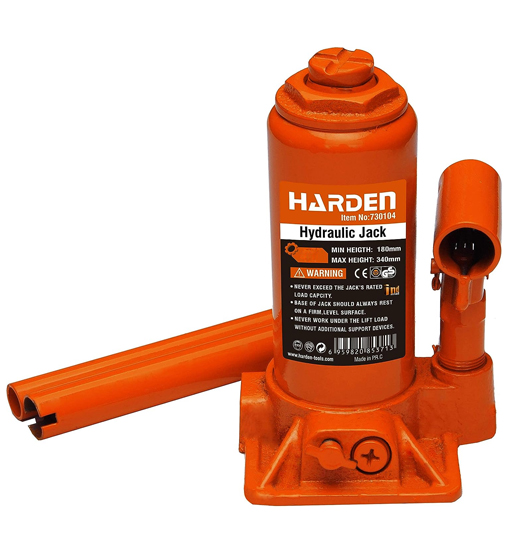 HYDRAULIC BOTTLE JACK 6TON HARDEN