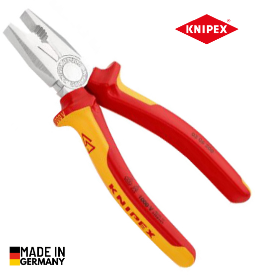 KNIPEX COMBINATION PLIER 200MM INSULATED(GERMANY)