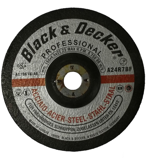 BLACK & DECKER AS17961N-AE 7-INCH S.STEEL GRINDING DISC