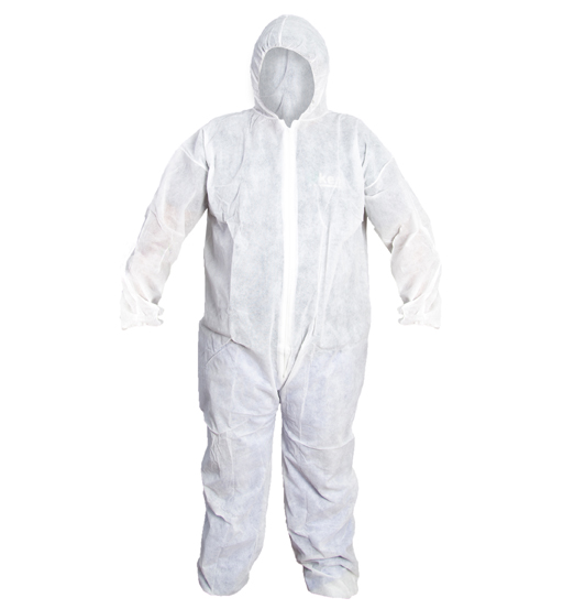 UKEN DISPOSABLE COVERALL LARGE 