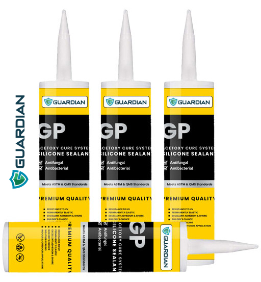 GUARDIAN ONE COMPONENT GP MOISTURE CURING SILICONE SEALANT WHITE