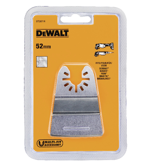 DEWALT OSCILLATING RIGID SCRAPER BLADE 52MM