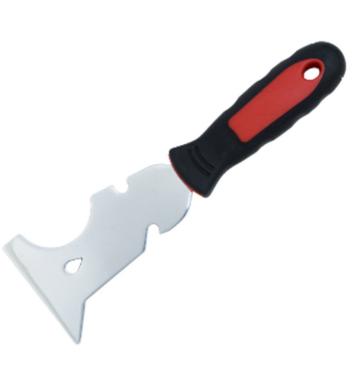 BEOROL SCRAPER RUBBER PLASTIC HANDLE WITH HOLE