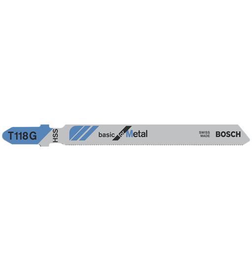 BOSCH T 118 G BASIC FOR METAL JIGSAW BLADE