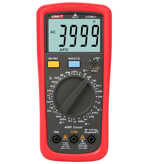 UNI T DIGITAL MULTIMETER UT39C+              