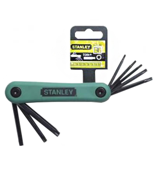 STANLEY 8PCS MALE TORX KEY SET