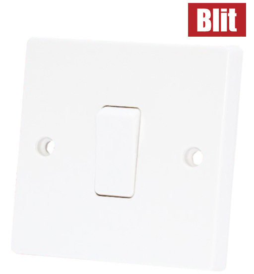 BLIT-SWITCH 10AMP 1G 1WAY 