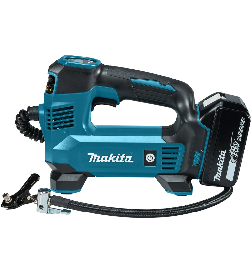 MAKITA CORDLESS INFLATOR FOR 18V LI-ION LXT FOR ACE ONLY WITH BATTERY AND CHARGER KIT