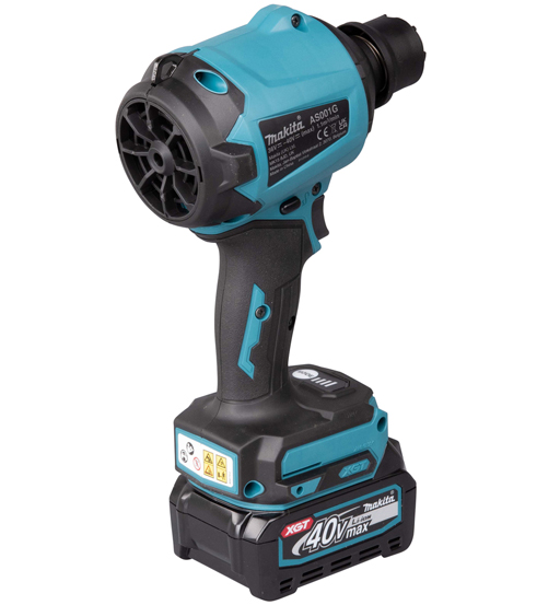 MAKITA CORDLESS DUST BLOWER(BL) FOR 40V MAX LI-ION XGT WITH BATTERY AND CHARGER