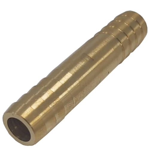 BRASS HOSE STRAIGHT CONNECTOR 6MM