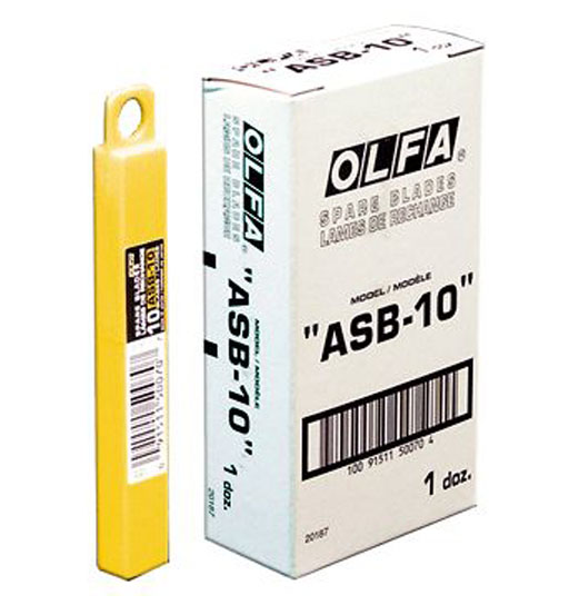 OLFA KNIFE BLADE ASB10(10PCS)