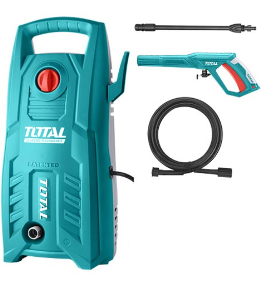 TOTAL HIGH PRESSURE WASHER 1400W,       