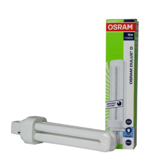 OSRAM PL LAMP 18W 2P 865                