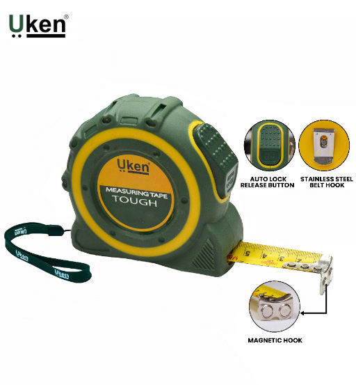 MEASURING TAPE TOUGH 5MX25MM-UKEN