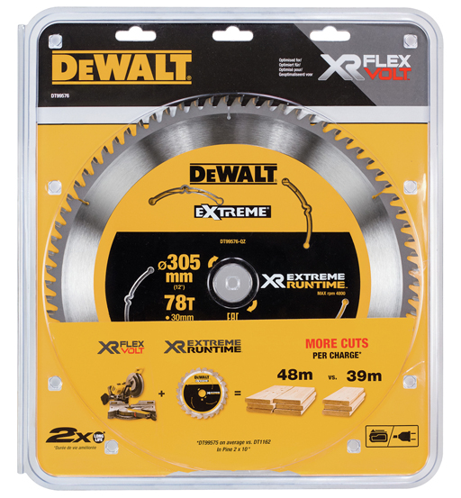 DEWALT CIRCULAR SAW BLADES XR FV 305 X 30MM 78T