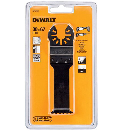 DEWALT HARDWOOD BLADE-31.75mm x 66.68mm