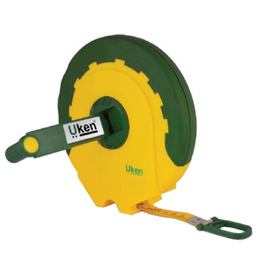 UKEN MEASURING TAPE CLOSE TYPE FIBER 50 MTR-13MM