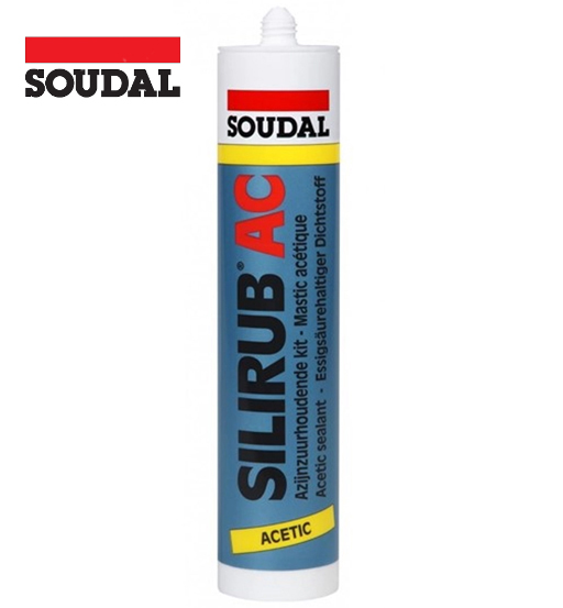 SOUDAL SILIRUB AC+ CLEAR 280ML