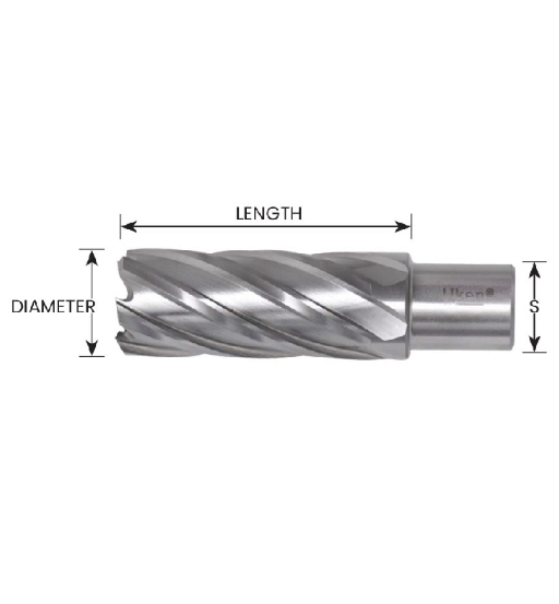 ANNULAR CUTTER HSS 33MMX50MM UKEN