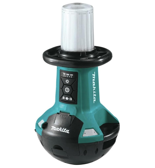 MAKITA CORDLESS AREA WORKLIGHT FOR 18V LI-ION LXT AND AC WITH BATTERY AND CHARGER KIT