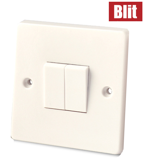 BLIT-SWITCH 10AMP 2G 1WAY