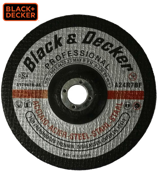 BLACK&DECKER METAL CUTTING WHEEL 230 x 3 x 22.23MM TYPE 42