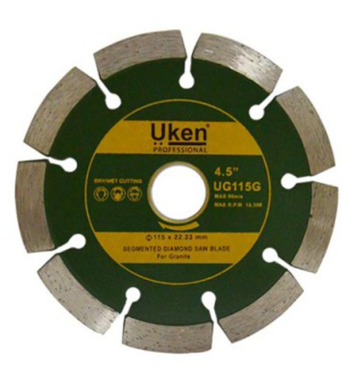 UKEN SEGMENTED DIAMOND SAW BLADE 115MM