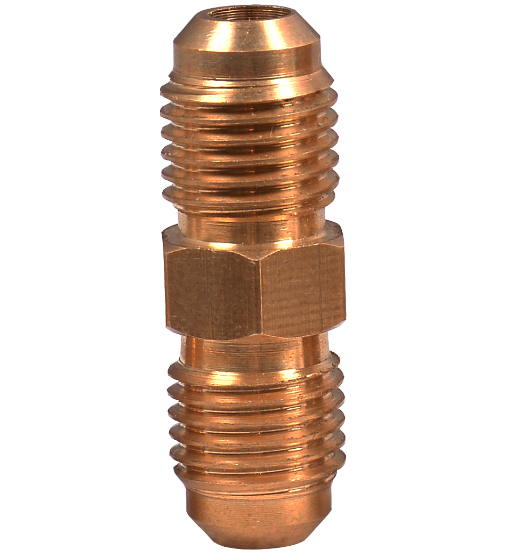 BRASS FLARE UNION 1/4