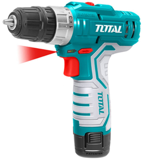 TOTAL CORDLESS HAMMER D/DRIVER 20V,2.0AH