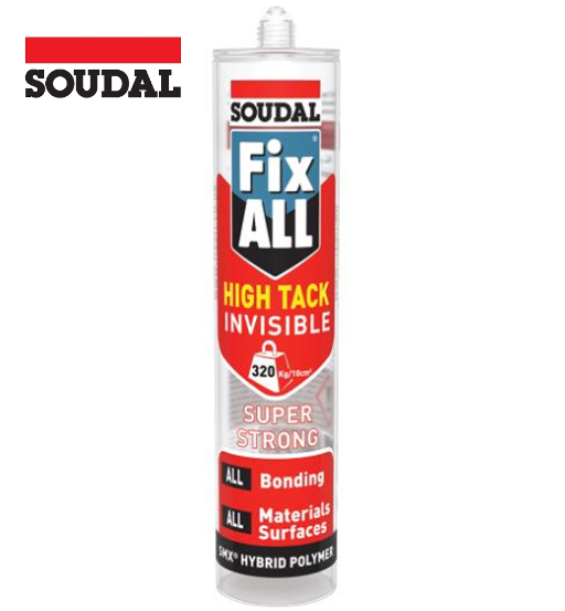 SOUDAL FIX ALL HIGH TACK INVISIBLE 290ML