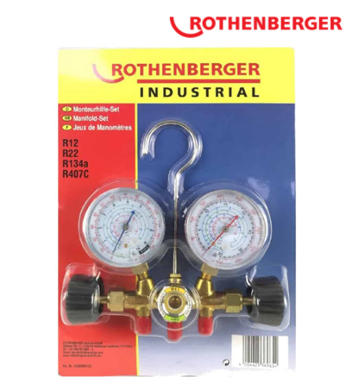 ROTHENBERGER INDUSTRIAL MANIFOLD GAUGE