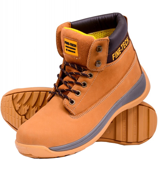 FINETECH ENGINEER STYLE HIGH SAFETY SHOES#42