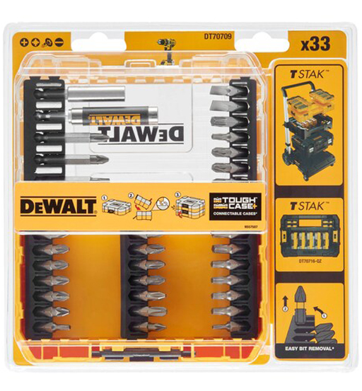 DEWALT SCREW DRIVING SET(33 pc)