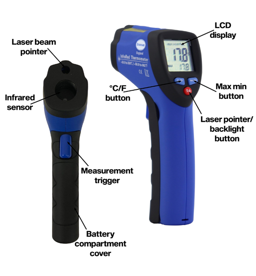 BRANNAN INFRARED THERMOMETER 38/701/0